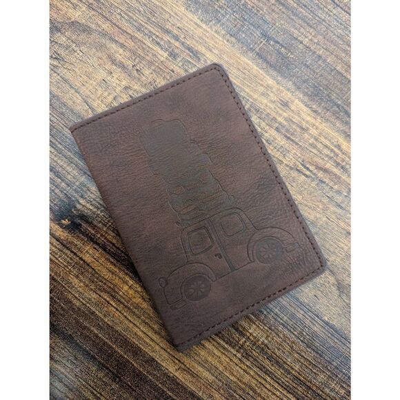 2/$30 Brown Travel Passport Holder - Picture 2 of 7
